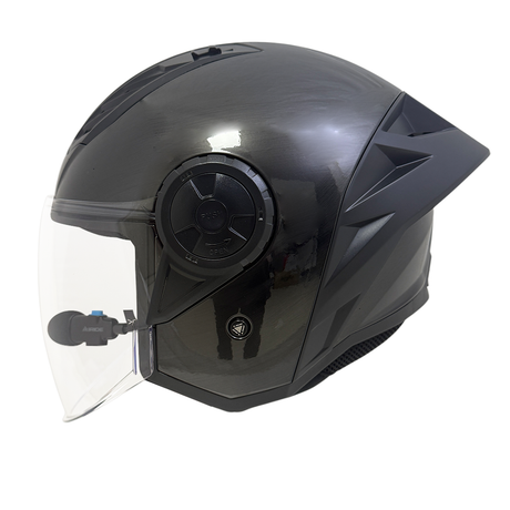 LS2 OF616 AIRFLOW II OPEN FACE HELMET w/ BLUETOOTH AIRIDE