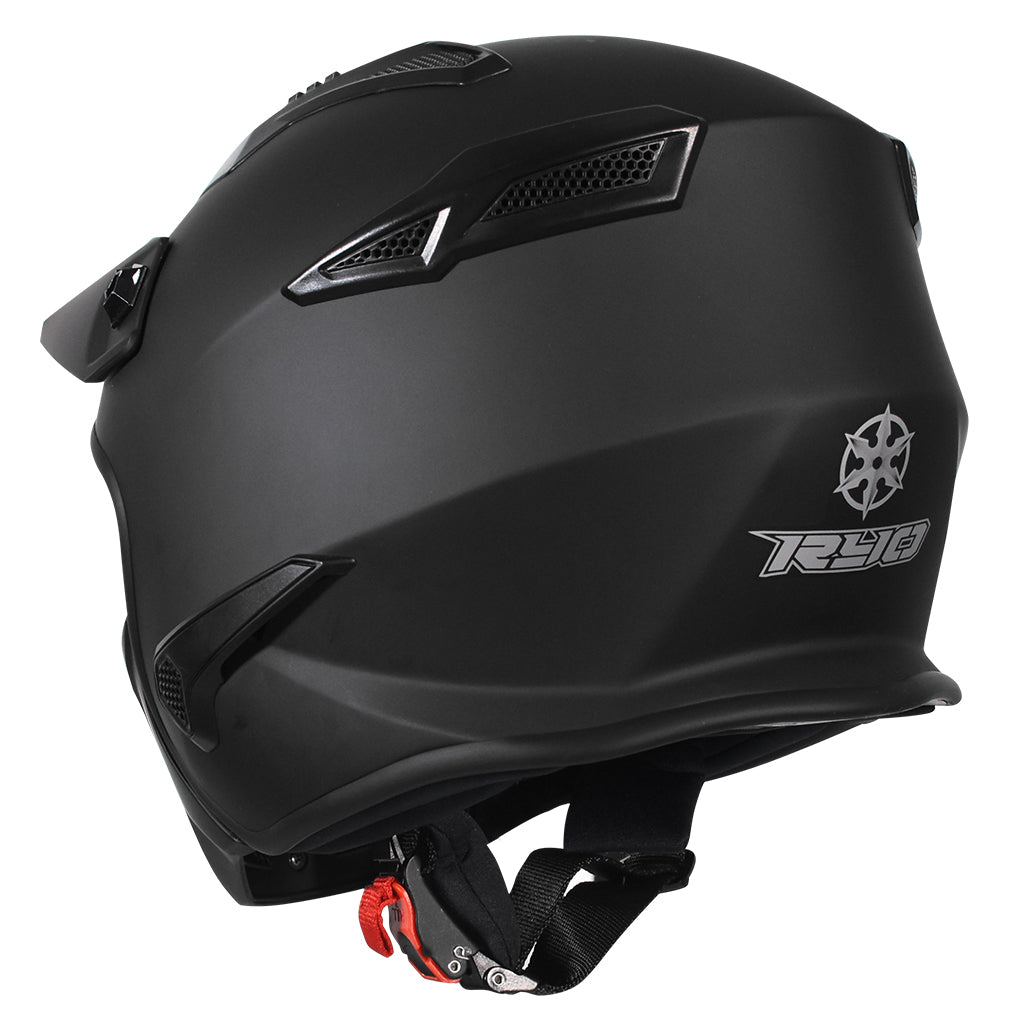 Ryo helmet best sale matte black