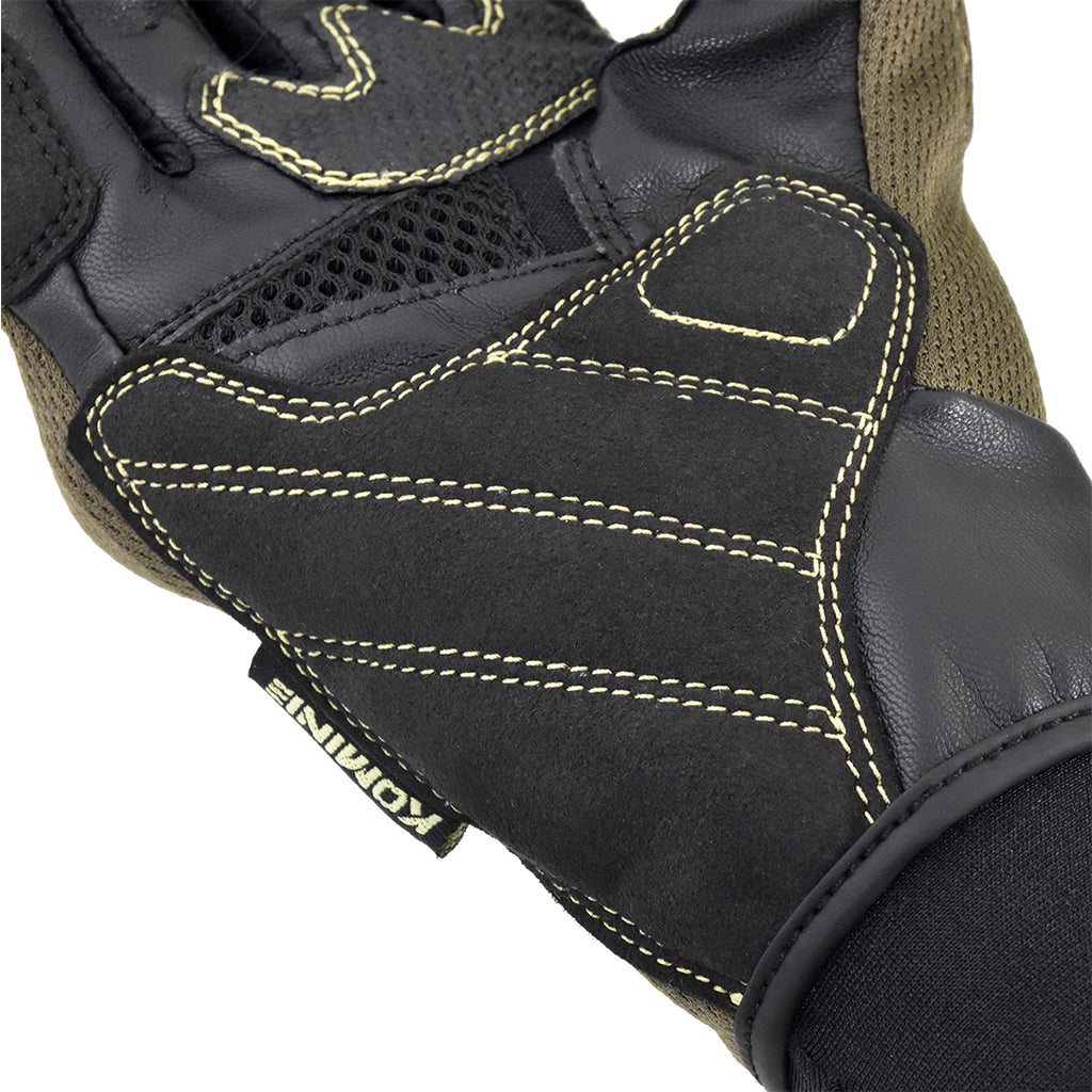 KOMINE GK-248 PROTECT VINTAGE MESH GLOVES