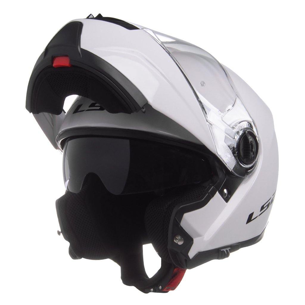 Casco ls2 discount ff325 strobe blanco