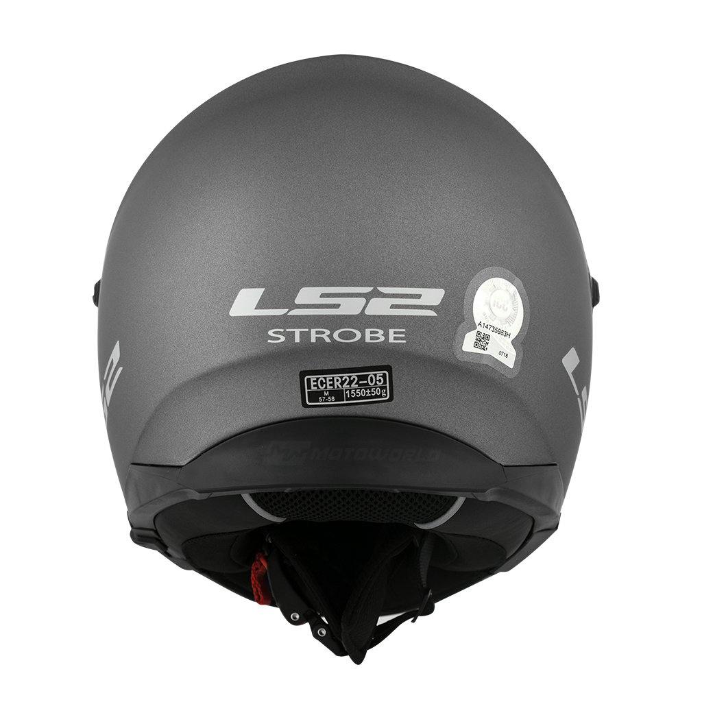 Casco ls2 ff325 discount strobe negro mate