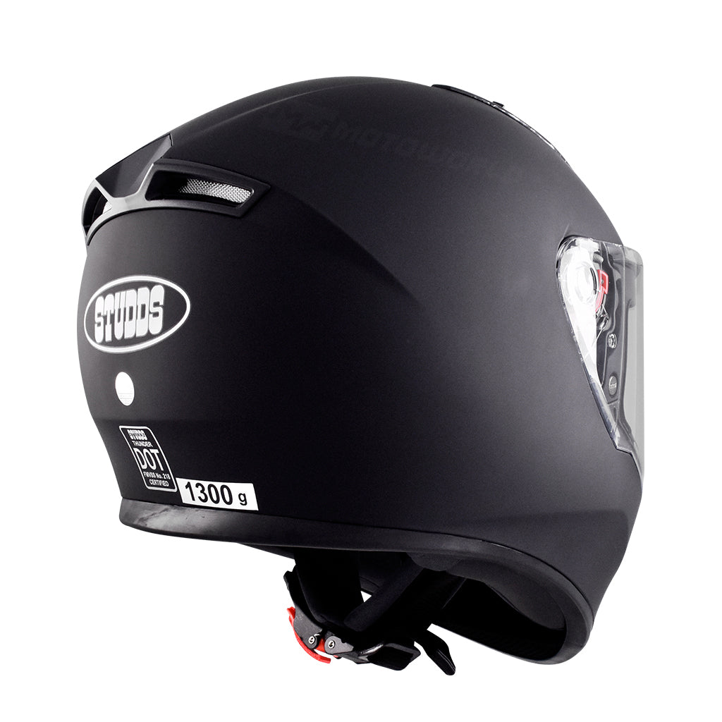 STUDDS THUNDER HELMET (w/ EXTRA VISOR)