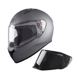 STUDDS THUNDER MOTORCYCLE FULL FACE HELMET (w/ FREE EXTRA VISOR)