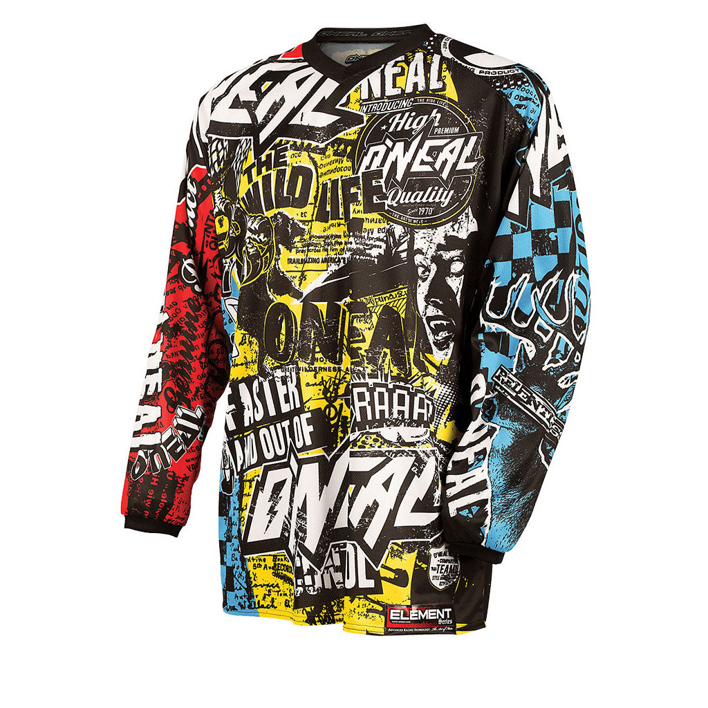 O'NEAL ELEMENT JERSEY YOUTH WILD – Motoworld Philippines